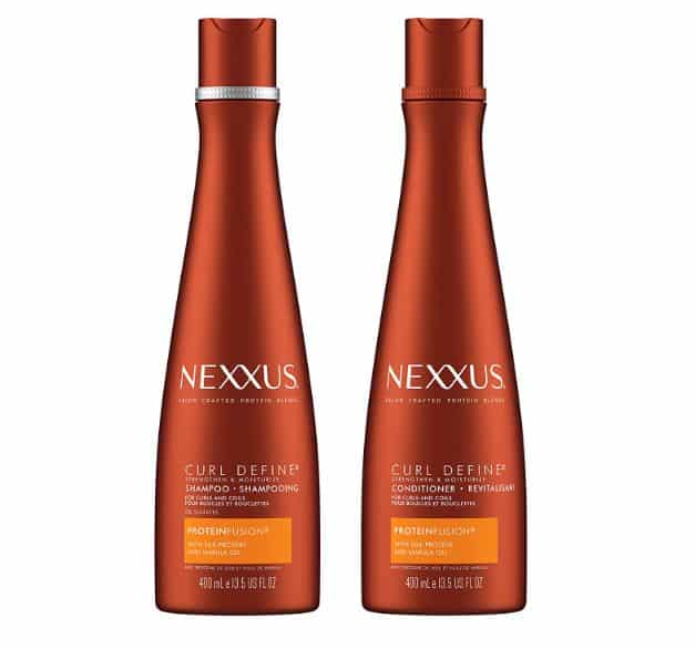 Nexxus Curl with ProteinFusion Curl Conditioner for Moisturizing Curls