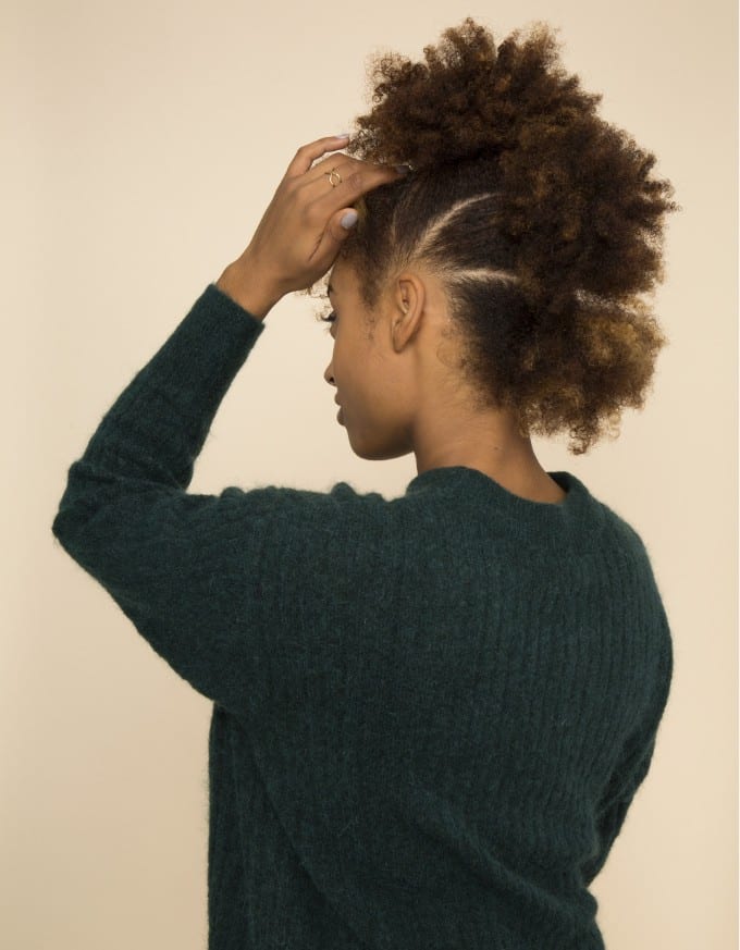 4c natural hair styles Frohawk