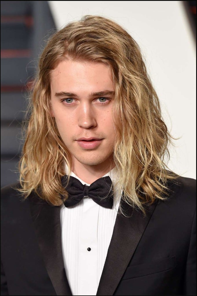 Draped Waves Long Hairstyles for men