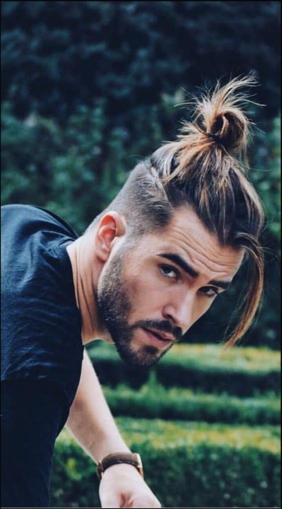 Ponytail Long Hairstyles For Men