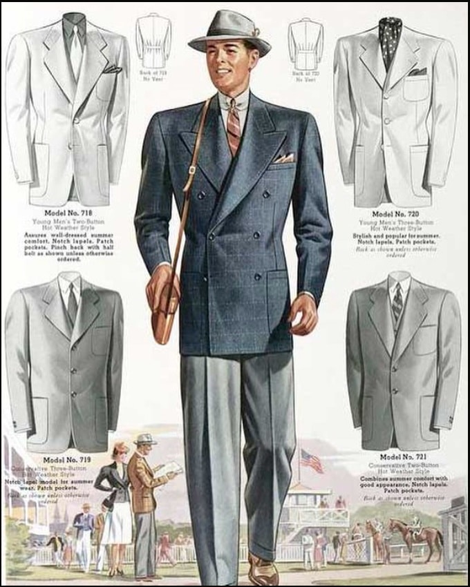 1920s mens fashions