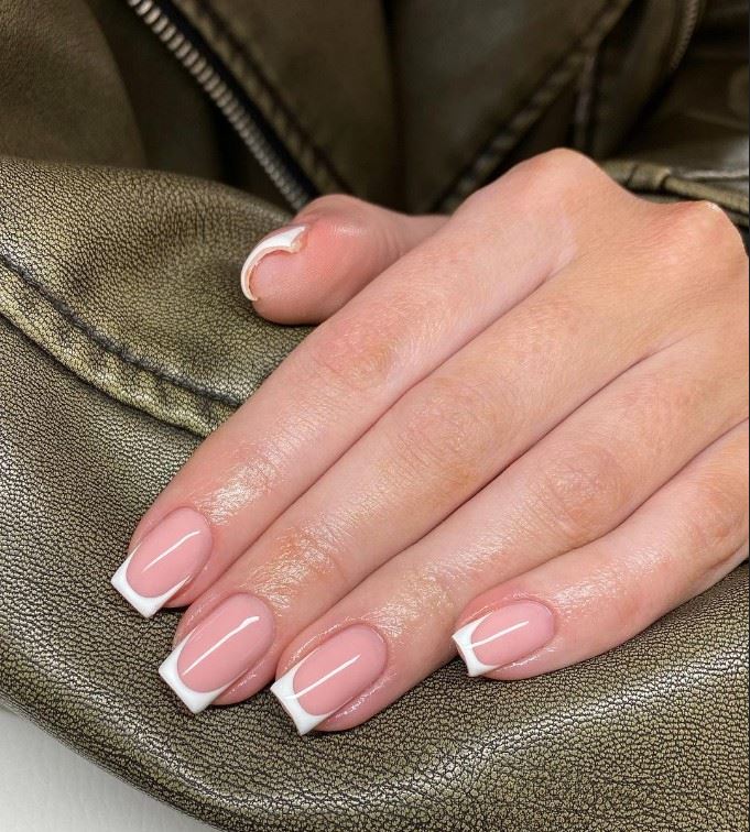 Short French Manicure Nails