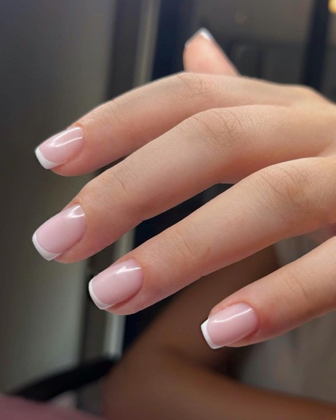 Soft Pink Nails