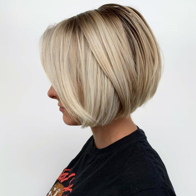 Super Short Layered Bob Haircuts with Accurate Edges