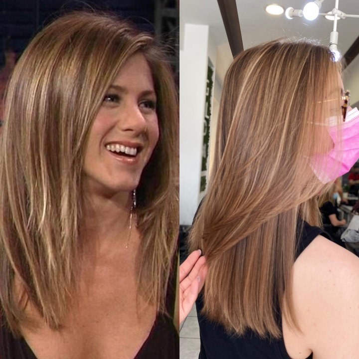 Achieving the Jennifer Aniston Haircut