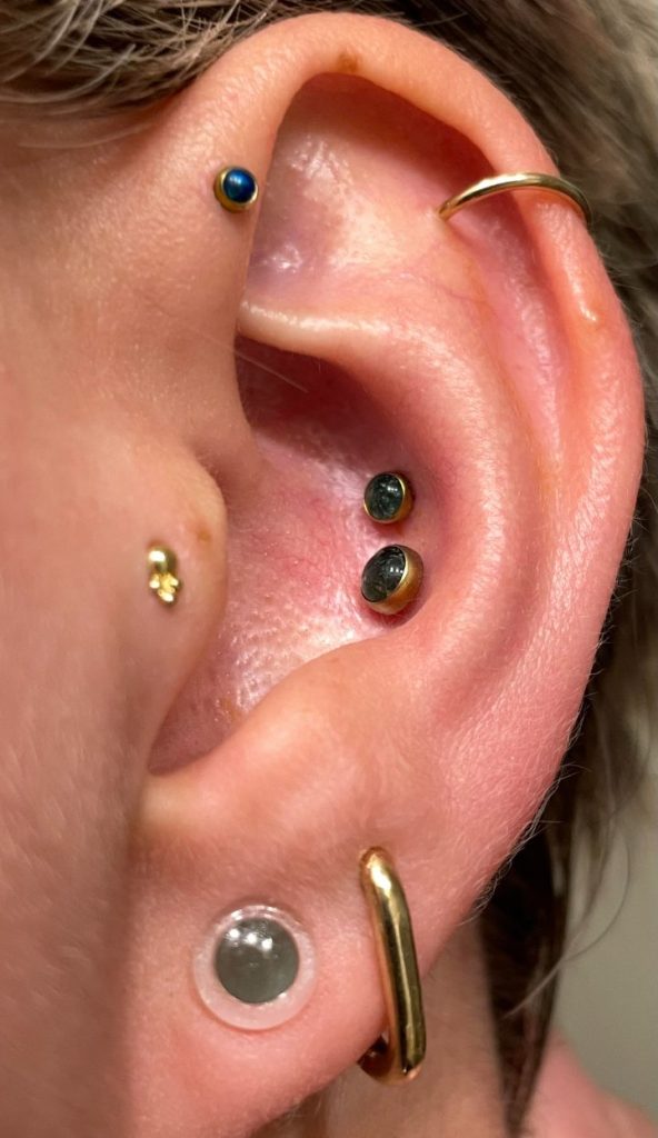Double Conch Piercing